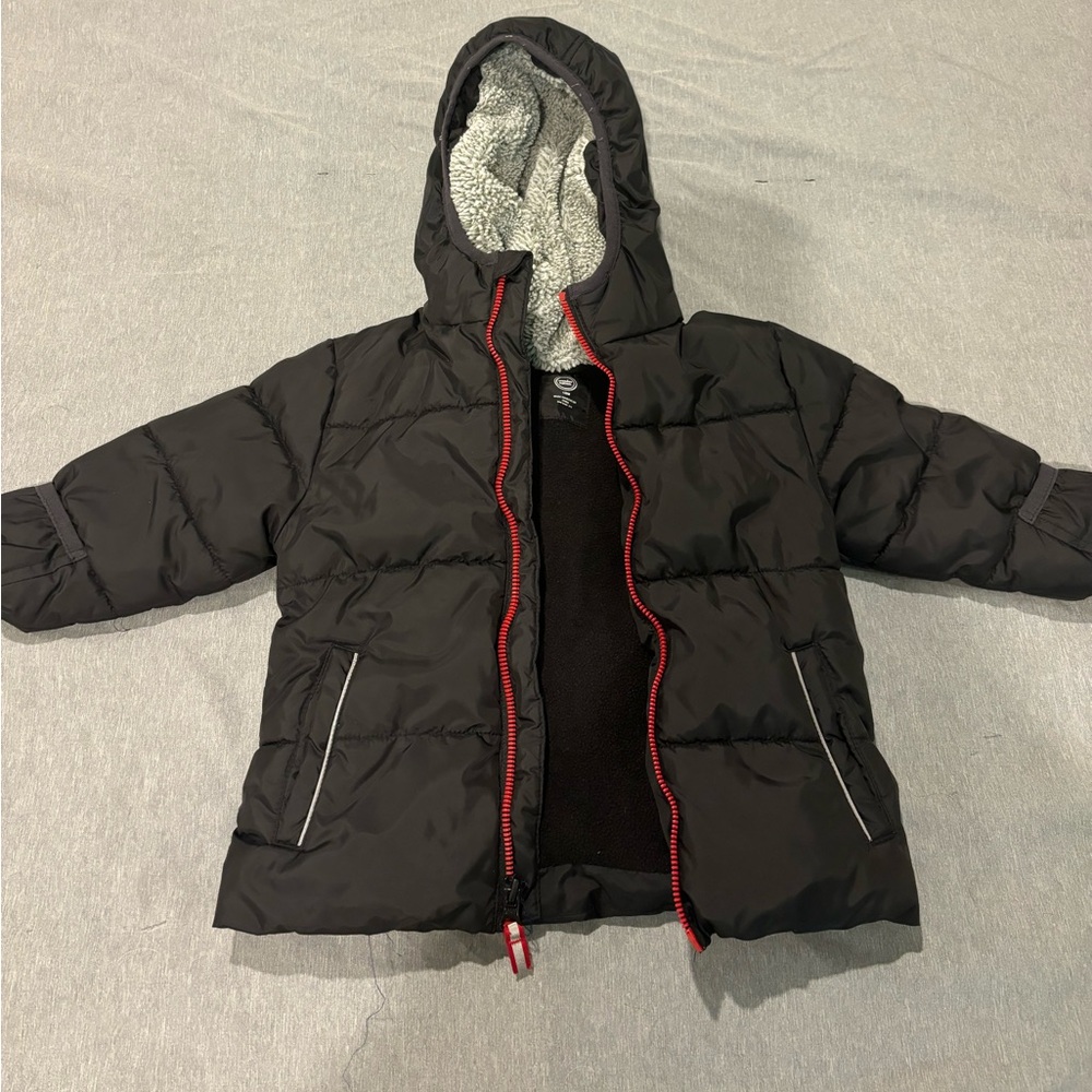 Boy’s 18M Black Puffer Coat